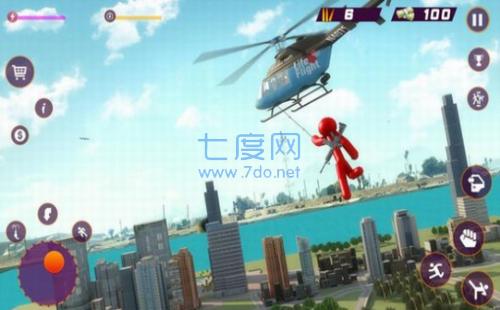 火柴人城市英雄破解版