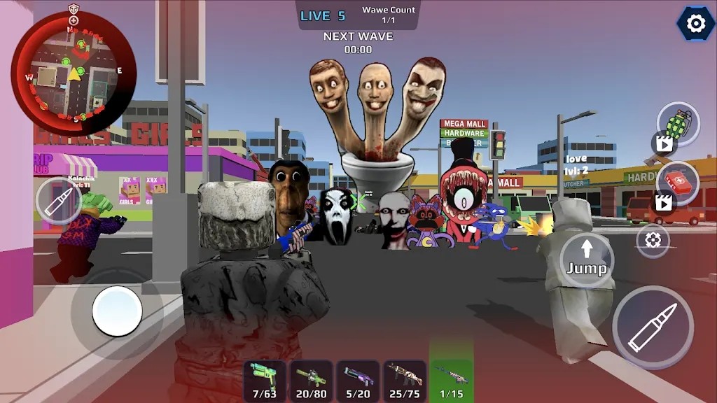 Nextbots围剿内置菜单版 v1.1