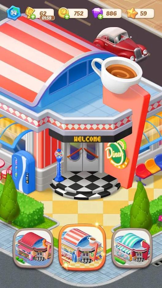 快乐合并咖啡厅 v1.0.2