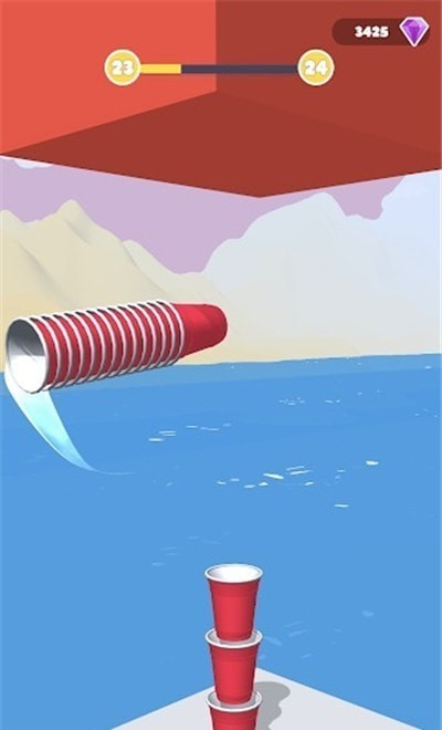 抖音纸杯叠叠跑游戏最新版  v4.0.4