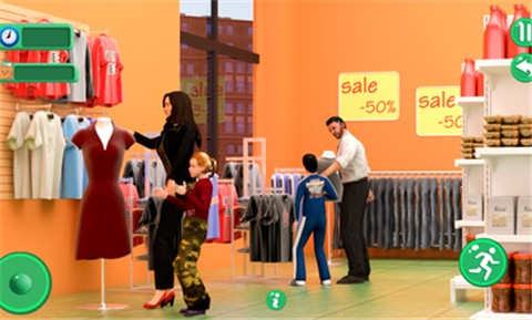 与妈妈一起超市购物截图2