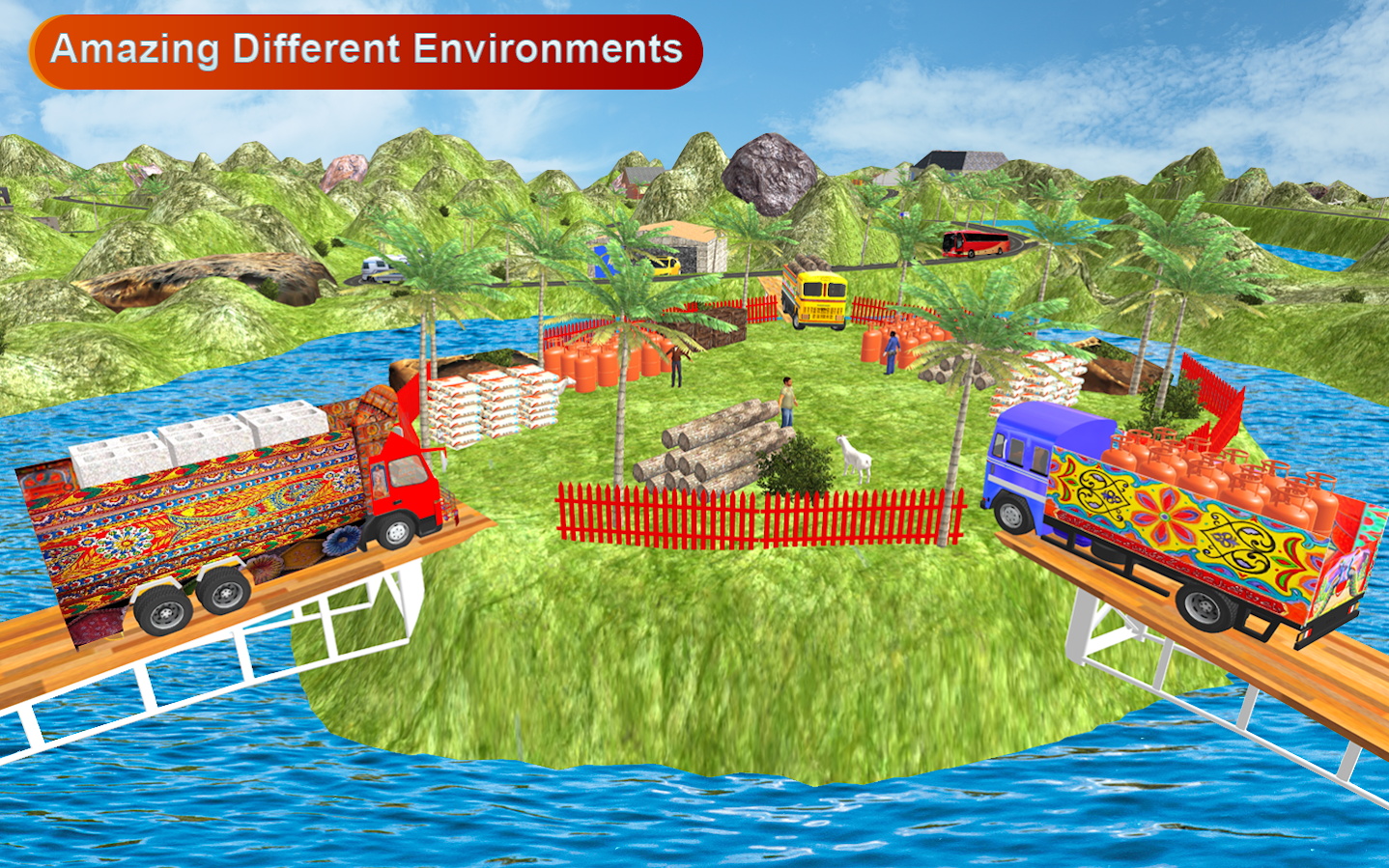 印度卡车司机驾驶模拟器(Indian Cargo Truck Driver : Truck Games)