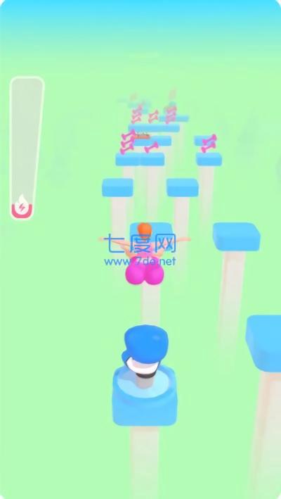 翘屁跳跃