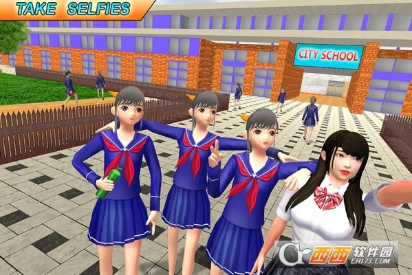 High School Life: Girl Simulator(高中乐趣虚拟女孩) v1.0 安卓版