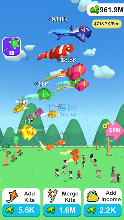 闲置风筝合并Idle KiteMerge v0.0.1
