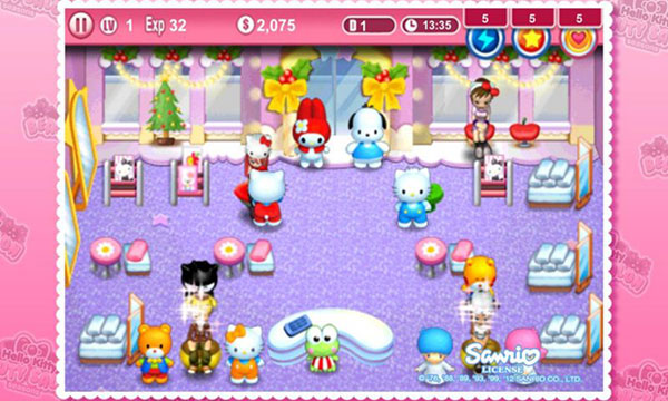 凯蒂猫美容院最新版(Hello Kitty Christmas) v1.3
