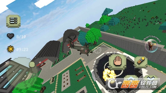 像素直升机生存