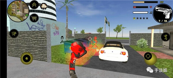 火柴人绳索英雄汉化版