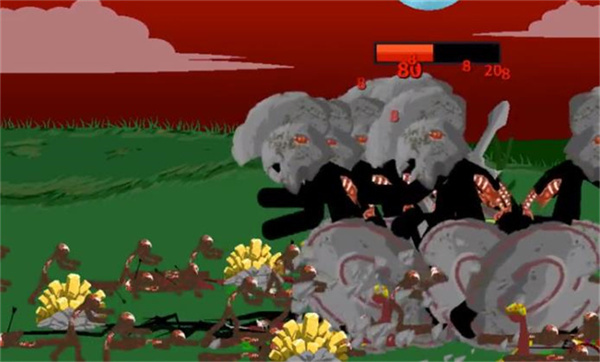 火柴人战争遗产石甲巨人