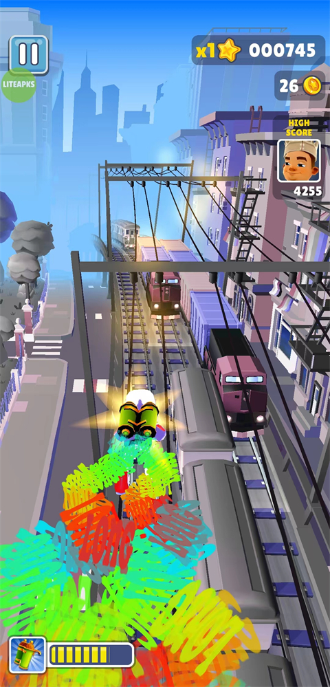 地铁跑酷菠萝神龙版本 161.99M