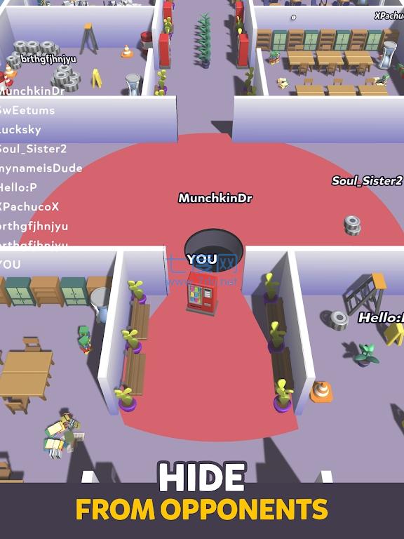 洞口躲猫猫Prop Hide