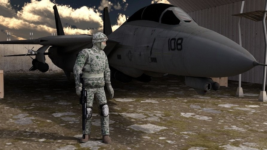 山地狙击手冬季射击安卓版 v1.0