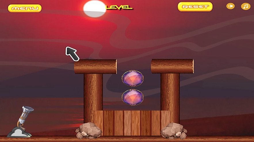 像素大炮炸小人 v1.0