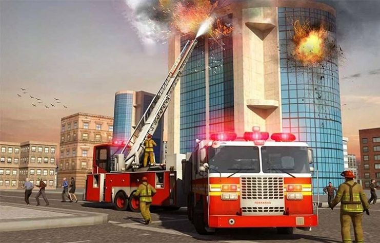 模拟驾驶消防车游戏安卓官方版  v4.1.3