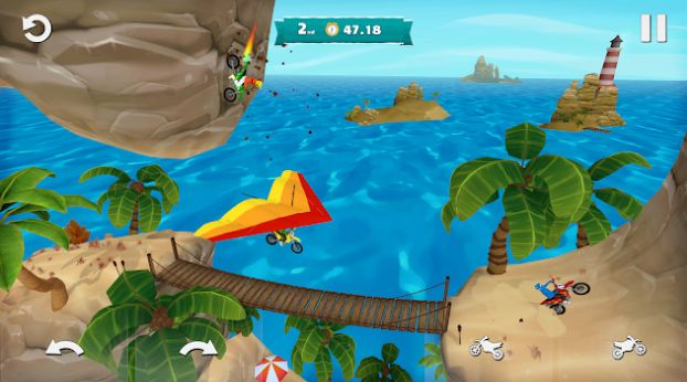 空降越野摩托车游戏官方版(Airborne Motocross)  v5.2.2