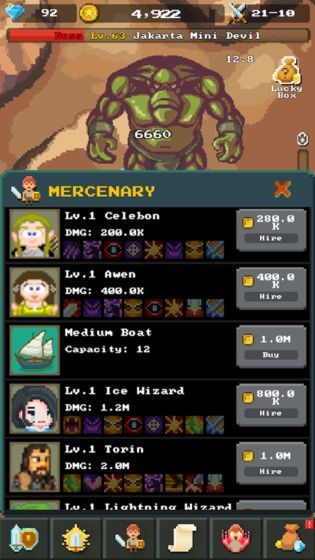 放置冒险英雄游戏最新版免费钻石下载  v3.4.4