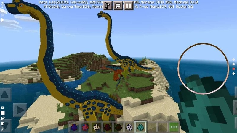 我的世界方舟生存进化模组手机版