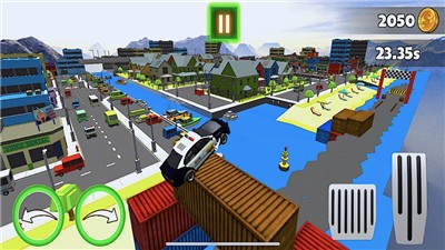 警车特技超级斜坡游戏官方版  v4.0.3