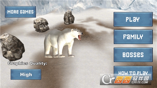 动物生存模拟器之北极熊 v1.0 安卓版
