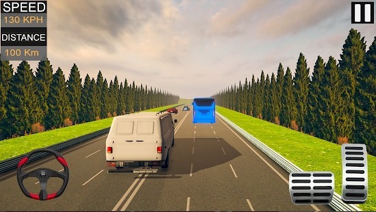 公路疯狂交通驾驶截图1