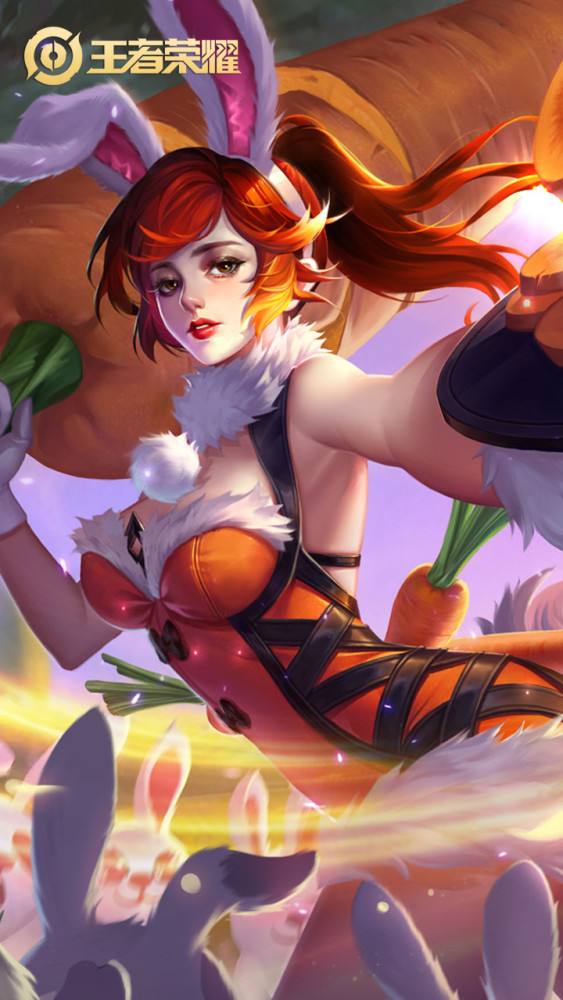 王者荣耀花木兰女汉子英雄同人图 v1.0