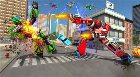 3D变形机器大战  v1.0