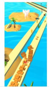 跳跃的自行车跑酷