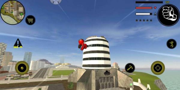 火柴人绳索英雄 无限金币版 v3.1.0