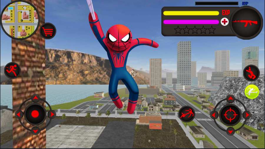 火柴蜘蛛侠英雄游戏中文最新版图片1