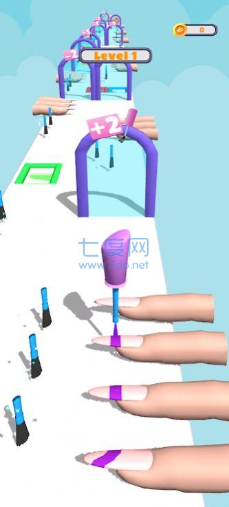 指甲刷跑酷游戏 v0.1