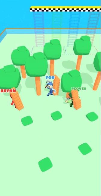 砍树搭梯竞赛游戏 v1.0