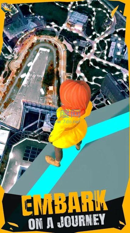 跳下去逃跑游戏