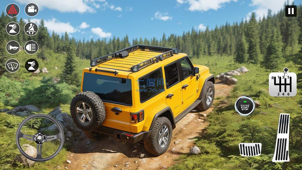 真实越野驾驶模拟器OffRoad 4x4SUVJeepSimulator v0.1