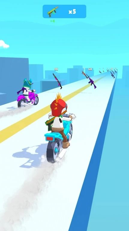 射击摩托狂怒突袭者 v0.0.8