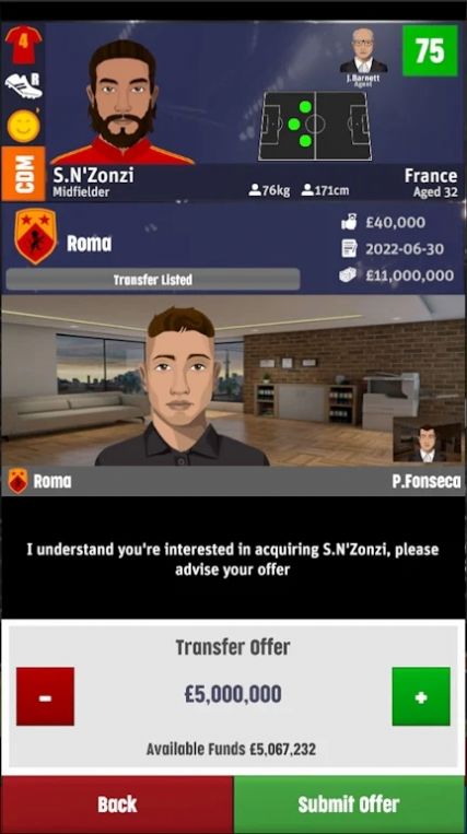 俱乐部足球经理2022游戏官方安卓版图片1