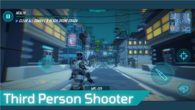 机器人射击僵尸之城  v1.1