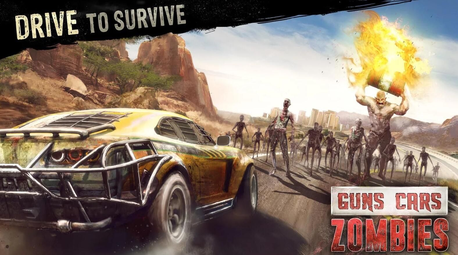 僵尸碾压者中文汉化版游戏（Guns Cars and Zombies）  v5.2.3