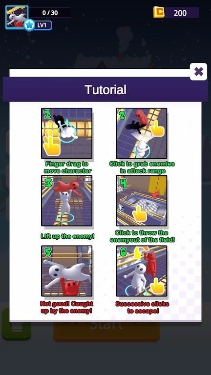 扔人竞技大作战截图0