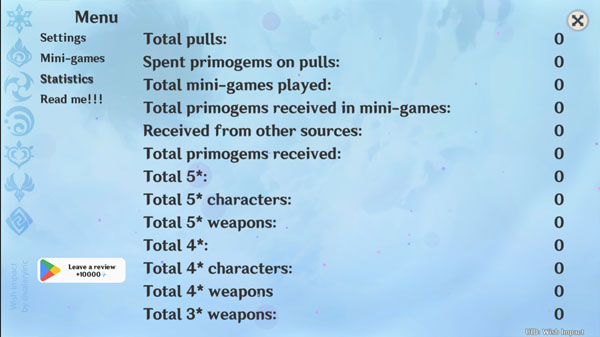 原神开箱模拟器 v4.0