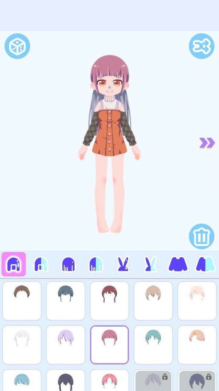 甜蜜萝莉换装游戏免费金币最新版图片1