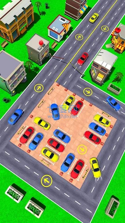交通堵塞停车场Traffic JamCarParking