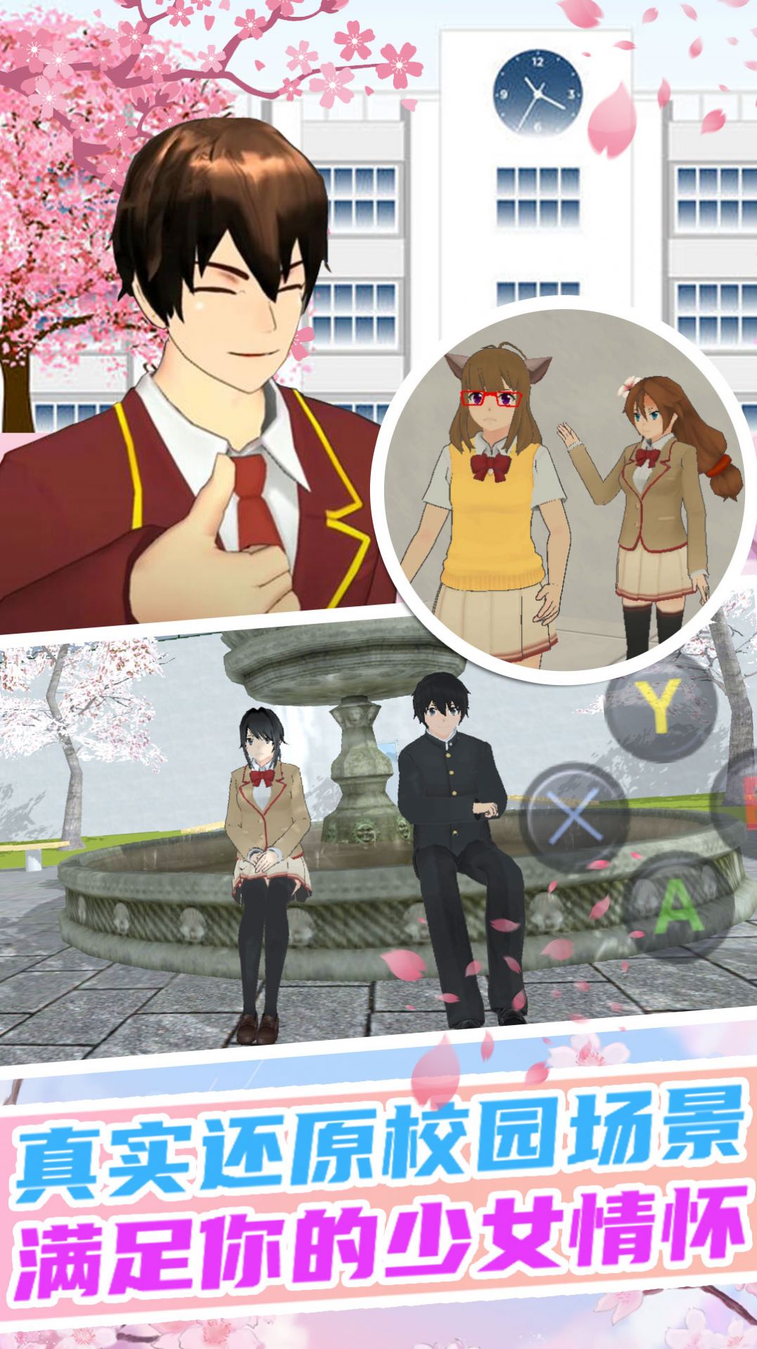 校园少女的装扮 v1.0