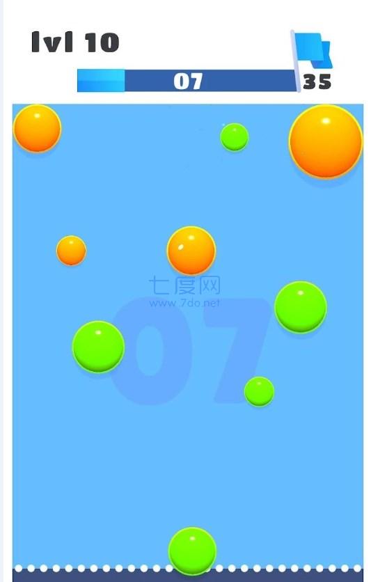 彩球碰碰消游戏