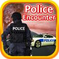 警察遭遇打击战场