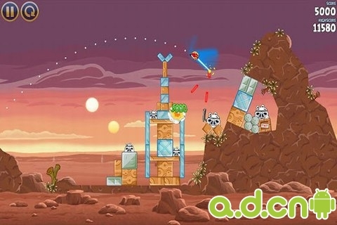 愤怒的小鸟 星球大战 高清完整版 Angry Birds Star Wars HD v1.5.2 v2.5.5