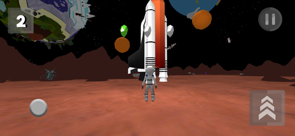 宇航员冒险游戏