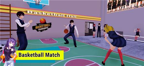 动漫女孩高中游戏