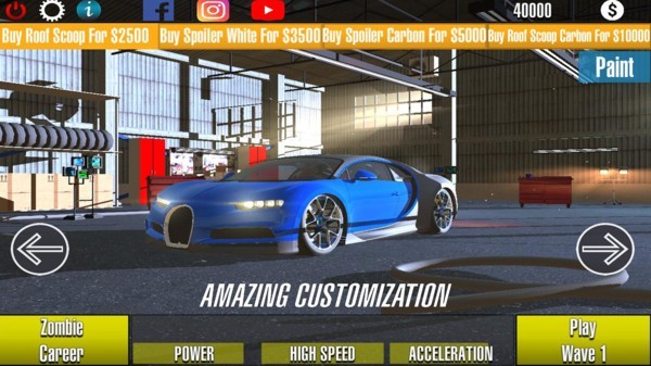 赛车撞僵尸 v1.0