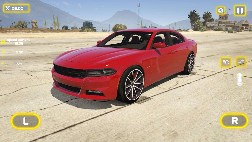道奇充电器地狱猫驾驶游戏官方版(Dodge Charger Hellcat Dri v4.1.3