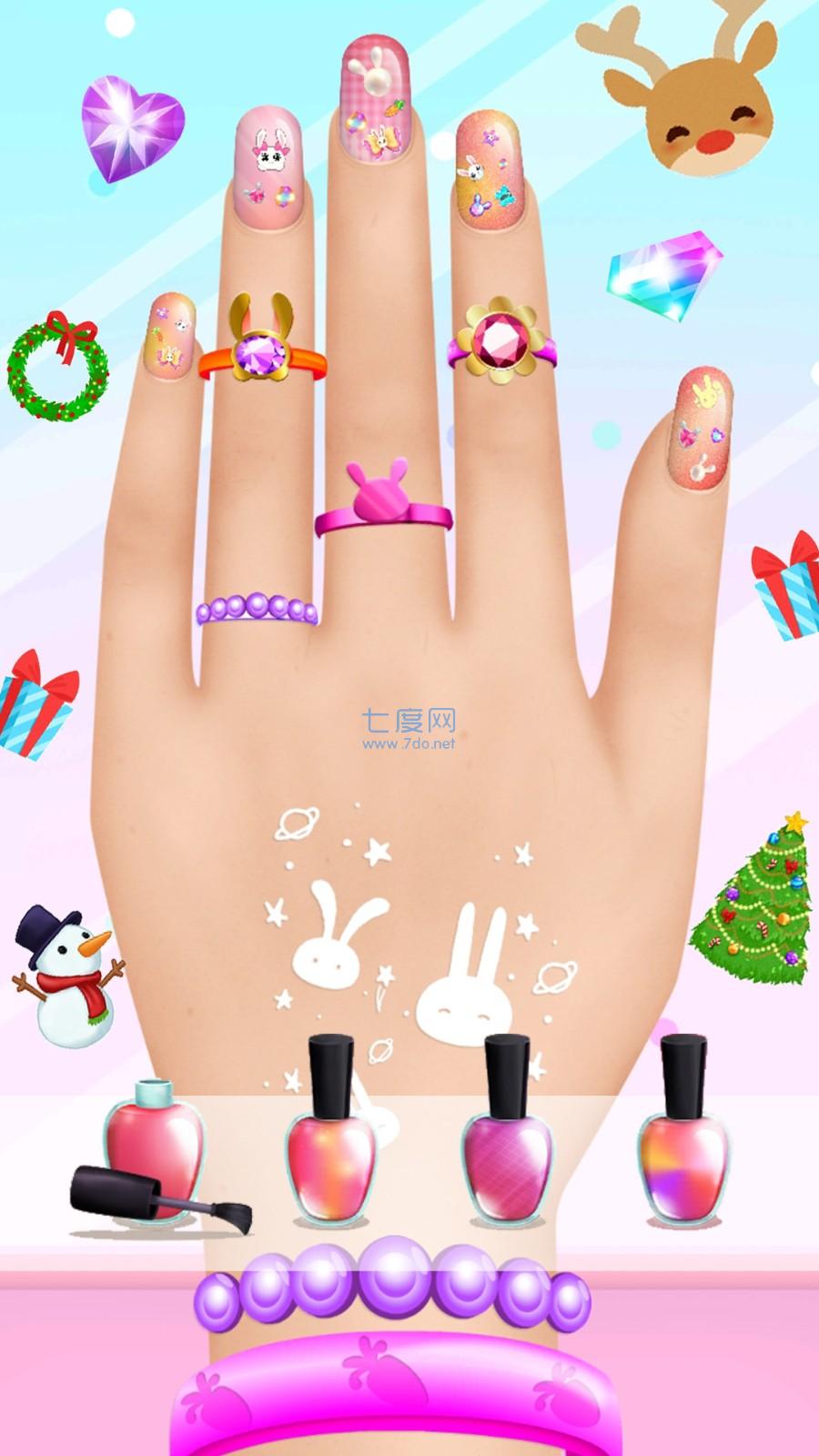 奇妙公主梦幻美甲游戏